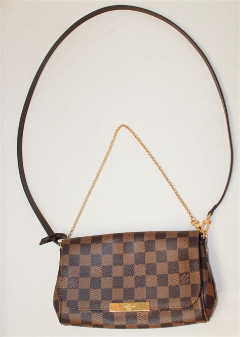 louis vuitton favorite strap length|Louis Vuitton cross body strap.